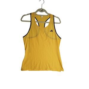 ADIDAS SzSm Yellow n Black Adizero Running Singlet top. Rare Find. 12/23. 1W7002